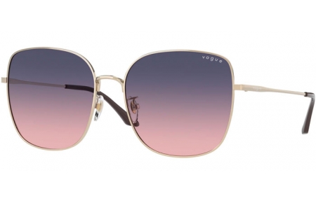 Gafas de Sol - Vogue eyewear - VO4237SD - 848/I6 PALE GOLD // BLUE GRADIENT PINK