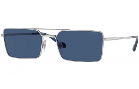 Gafas de Sol - Vogue eyewear - VO4309S - 323/80 SILVER // DARK BLUE