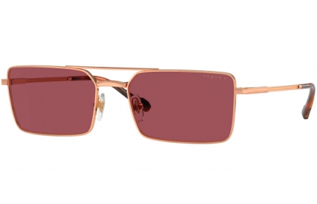 Gafas de Sol - Vogue eyewear - VO4309S - 51525Q  ROSE GOLD // PURPLE POLARIZED