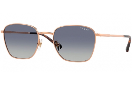 Lunettes de soleil - Vogue eyewear - VO4322S - 51524L  ROSE GOLD // GREY GRADIENT BLUE