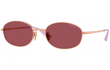 Gafas de Sol - Vogue eyewear - VO4323S - 51525Q  ROSE GOLD // PURPLE POLARIZED