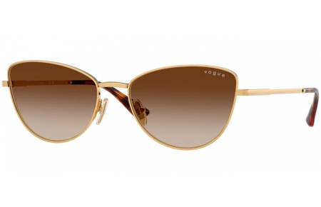 Gafas de Sol - Vogue eyewear - VO4324S - 280/13 GOLD // DARK BROWN GRADIENT