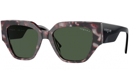 Gafas de Sol - Vogue eyewear - VO5409S - 31499A GREY TORTOISE // DARK GREEN POLARIZED