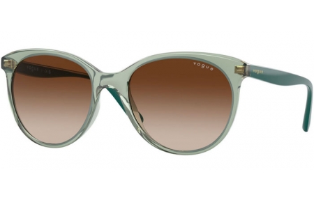 Gafas de Sol - Vogue eyewear - VO5453S - 302213  TRANSPARENT LIGHT GREEN // BROWN GRADIENT