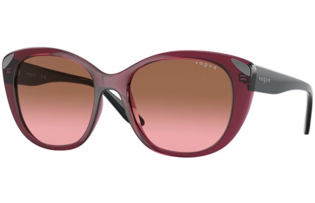 Gafas de Sol - Vogue eyewear - VO5457S - 298914  TRANSPARENT CHERRY // BROWN GRADIENT PINK