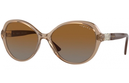 Gafas de Sol - Vogue eyewear - VO5475SB - 2940T5  TRANSPARENT BROWN // BROWN GRADIENT GREY POLARIZED