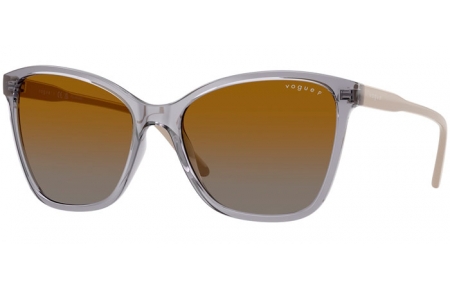 Gafas de Sol - Vogue eyewear - VO5520S - 3099T5  TRANSPARENT GREY // BROWN GRADIENT GREY POLARIZED