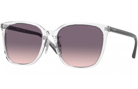 Gafas de Sol - Vogue eyewear - VO5537SD - W74536  TRANSPARENT // DARK VIOLET GRADIENT PINK