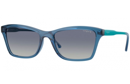 Gafas de Sol - Vogue eyewear - VO5551S - 30854L  TRANSPARENT BLUE // BLUE GRADIENT GREY