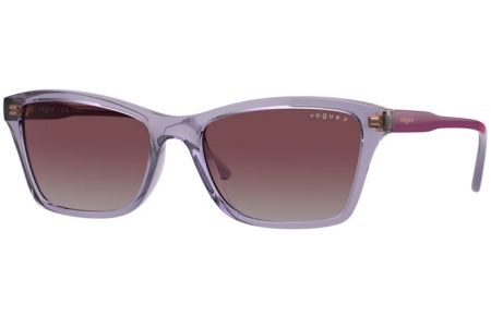 Gafas de Sol - Vogue eyewear - VO5551S - 311862  TRANSPARENT PURPLE // DARK VIOLET GRADIENT GREY POLARIZED