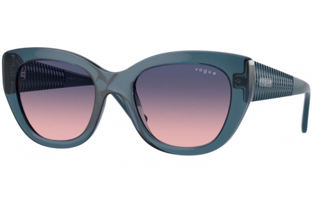 Gafas de Sol - Vogue eyewear - VO5567S - 2764I6  TRANSPARENT BLUE // PINK GRADIENT BLUE