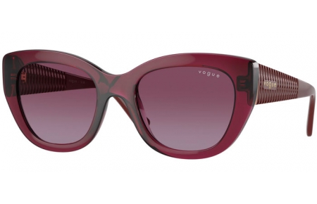 Gafas de Sol - Vogue eyewear - VO5567S - 29898H  TRANSPARENT CHERRY // VIOLET GRADIENT