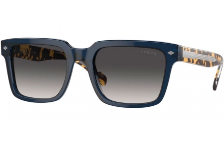 Sunglasses - Vogue eyewear - VO5573S - 31438G  TRANSPARENT BLUE // GREY GRADIENT BLACK