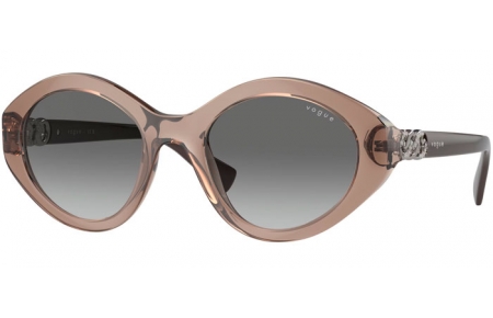 Gafas de Sol - Vogue eyewear - VO5576SB - 294011  TRANSPARENT BROWN // DARK GREY GRADIENT