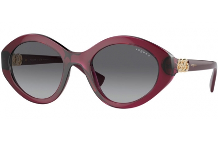 Gafas de Sol - Vogue eyewear - VO5576SB - 2989T3  TRANSPARENT CHERRY // GREY GRADIENT POLARIZED