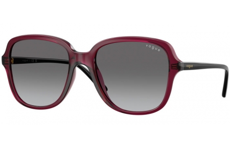 Gafas de Sol - Vogue eyewear - VO5601S - 298911  TRANSPARENT CHERRY // DARK GREY GRADIENT