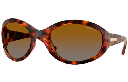 Gafas de Sol - Vogue eyewear - VO5606S - W656T5  DARK HAVANA // BROWN GRADIENT POLARIZED