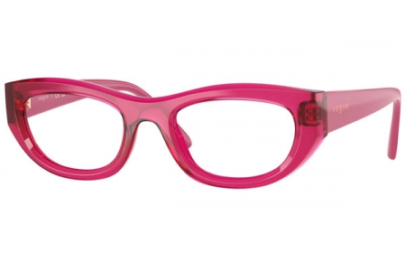 Monturas - Vogue eyewear - VO5615 - 2987 TRANSPARENT FUCHSIA