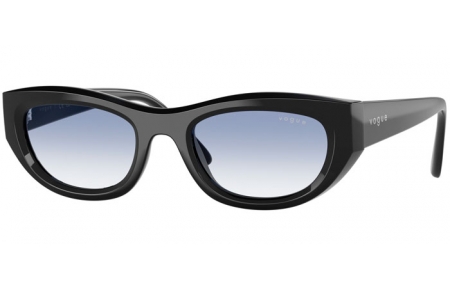 Gafas de Sol - Vogue eyewear - VO5616S - W44/19  BLACK // LIGHT BLUE GRADIENT