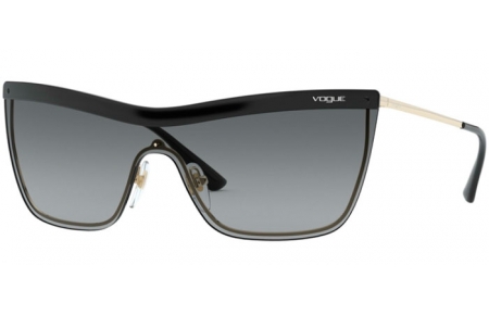 Gafas de Sol - Vogue eyewear - VO4149S - 848/11 BLACK PALE GOLD // GREY GRADIENT