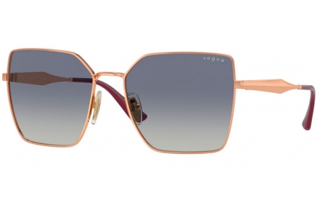 Gafas de Sol - Vogue eyewear - VO4284S - 51524L ROSE GOLD // DARK BLUE GRADIENT GREY