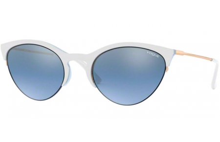 Gafas de Sol - Vogue eyewear - VO5287S - 27577C TOP WHITE AZURE // LIGHT BLUE MIRROR SILVER GRADIENT