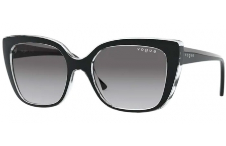 Sunglasses - Vogue eyewear - VO5337S - 283911 TOP BLACK SERIGRAPHY // GREY GRADIENT