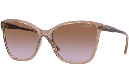 Gafas de Sol - Vogue eyewear - VO5520S - 294068  TRANSPARENT CARAMEL // BROWN GRADIENT VIOLET