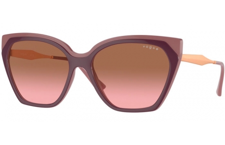 Gafas de Sol - Vogue eyewear - VO5521S - 310014  TOP RED PURPLE PINK // BROWN GRADIENT PINK