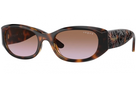 Gafas de Sol - Vogue eyewear - VO5525S - W65668  DARK HAVANA // BROWN GRADIENT VIOLET