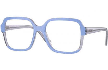 Monturas - Vogue eyewear - VO5555 - 3139 WISTERIA TRANSPARENT VIOLET GLITTER