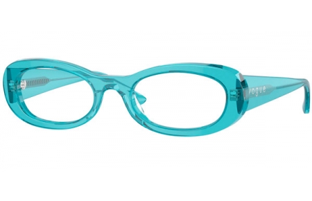 Monturas - Vogue eyewear - VO5596 - 3166 TRANSPARENT TORQUOISE