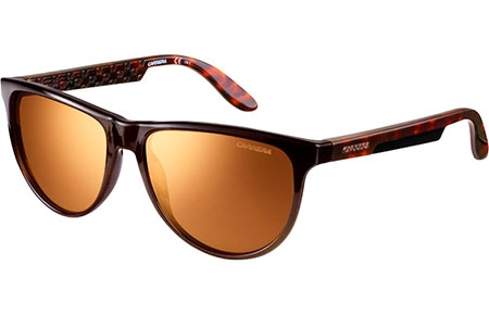 Gafas de Sol - Carrera - CARRERA 5007 - 0SZ (H0) BROWN YELLOW WHITE BLACK // BROWN MIRROR BROWN