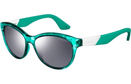 Gafas de Sol - Carrera - CARRERA 5011/S - 8GU (T4) CAMUFLAGE TEAL IVORY GREEN // BLACK MIRROR