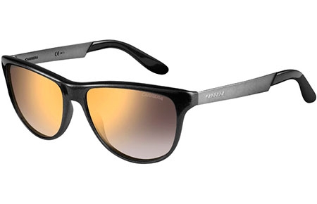 Gafas de Sol - Carrera - CARRERA 5015/S - 8QB (VD) BLACK MATTE RUTHENIUM BLACK // GREY GRADIENT MIRROR GOLD