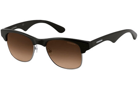 Sunglasses - Carrera - CARRERA 6009 - DEA (CC) SHINY BLACK RUTHENIUM // BROWN GRADIENT