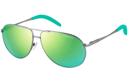 Gafas Junior - Carrera Junior - CARRERINO 11 - R81 (Z9) MATTE RUTHENIUM // MULTILAYER GREEN