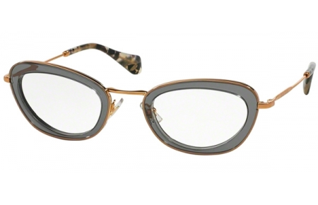 Monturas - Miu Miu - VMU 52NV - ROY1O1 TRANSPARENT GREY