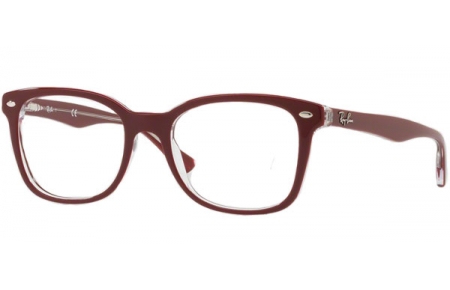 Monturas - Ray-Ban® - RX5285 - 5738 TOP BORDEAUX ON TRANSPARENT