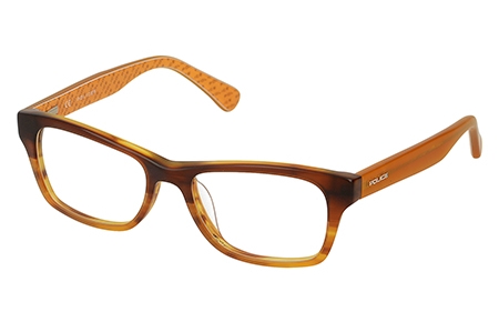 Gafas Junior - Police Junior - VK030 - D83M STRIPED BROWN ORANGE