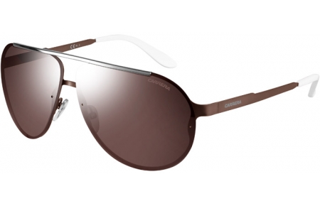 Gafas de Sol - Carrera - CARRERA 90/S - J8P (8G) STEEL METAL BROWN // BROWN MIRROR SILVER