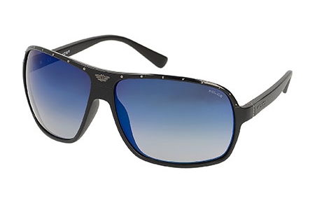 Gafas de Sol - Police - S1856 SCREW 1 - 7V4B  BLACK // SMOKE GRADIENT MIRROR