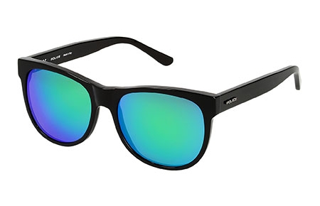 Gafas de Sol - Police - S1909 LOUMA 1 - 700V  BLACK // BLUE GREEN MIRROR