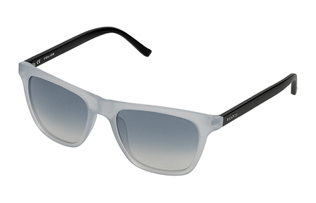 Gafas de Sol - Police - S1936 HOT 1 - 2AEB TRANSPARENT BLACK // BLUE GRADIENT MIRROR SILVER