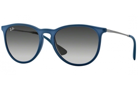 Gafas de Sol - Ray-Ban® - Ray-Ban® RB4171 ERIKA - 60028G RUBBER BLUE // GREY GRADIENT