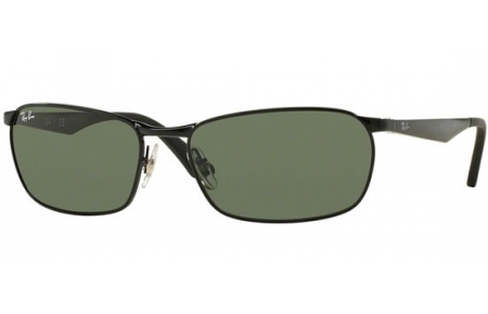 Gafas de Sol - Ray-Ban® - Ray-Ban® RB3534 ACTIVE LIFESTYLE - 002  BLACK // GREEN