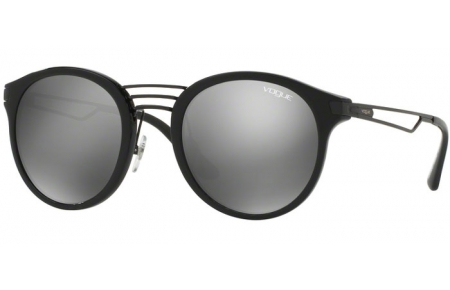 Sunglasses - Vogue - VO5132S - W44/6G BLACK // GREY MIRROR SILVER