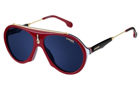 Gafas de Sol - Carrera - CARRERA FLAG - 6K3 (KU) RED // BLUE GREY