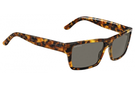 Sunglasses - Gucci - GG 1000/S - VDI (NR) HAVANA // BROWN GREY