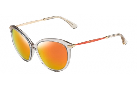 Gafas de Sol - Jimmy Choo - IVE/S - 7VO (UZ) TRANSPARENT CRYSTAL GREY // ORANGE MULTILAYER